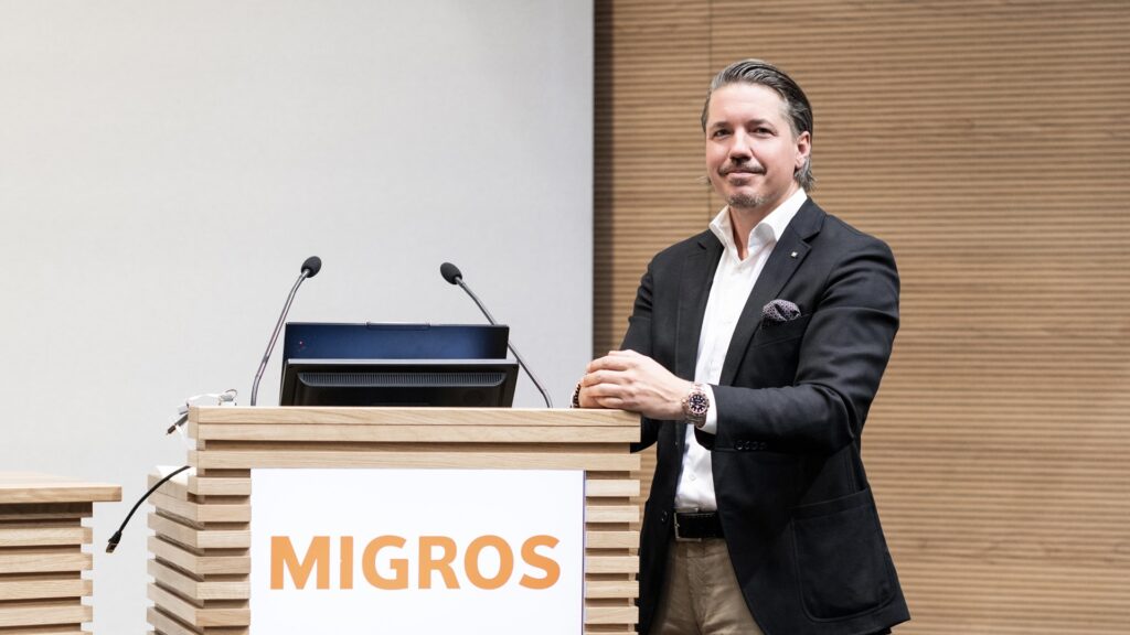 Migros- Genossenschaft Bund, Umbau Säle Zürich, Interview mit Daniel Schrepfer
